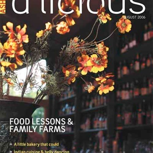 Recruited to design a new culinary magazine, from 