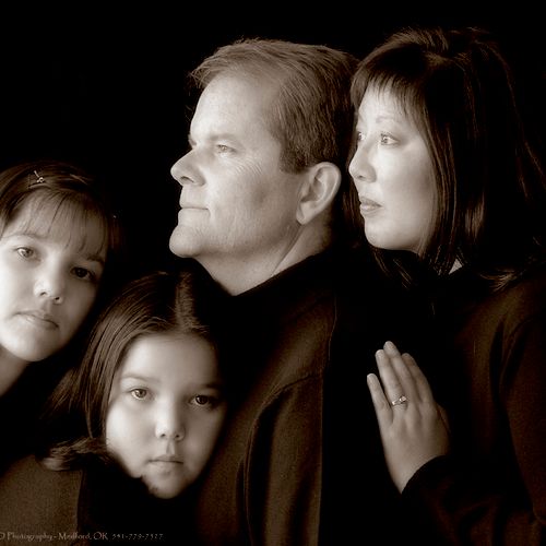 Studio Family Portraiture with meaning