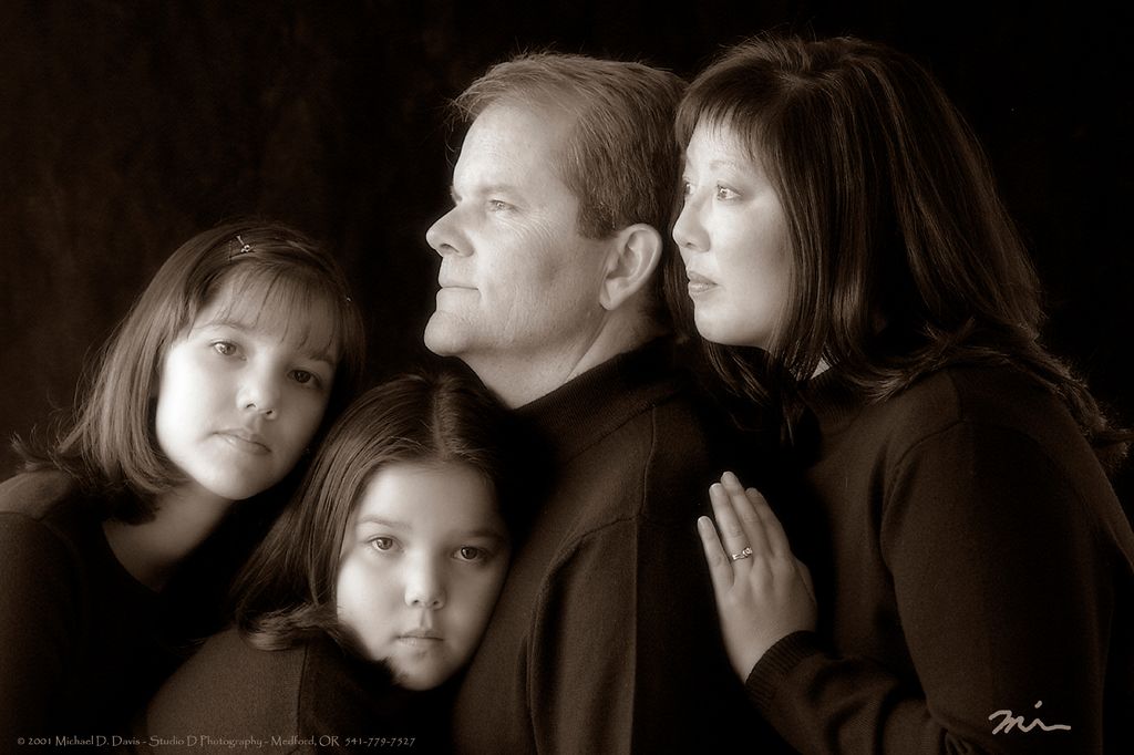 Studio Family Portraiture with meaning