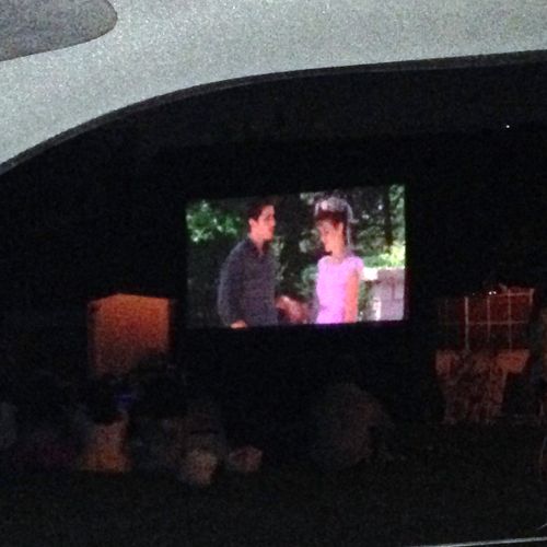 Drive In Outdoor Movie Event