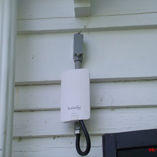 Long Range directional unit for Wifi installed sum