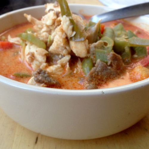 Curry with Thai Basil