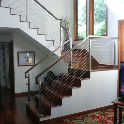 Square Stainless Steel Cable Railing System