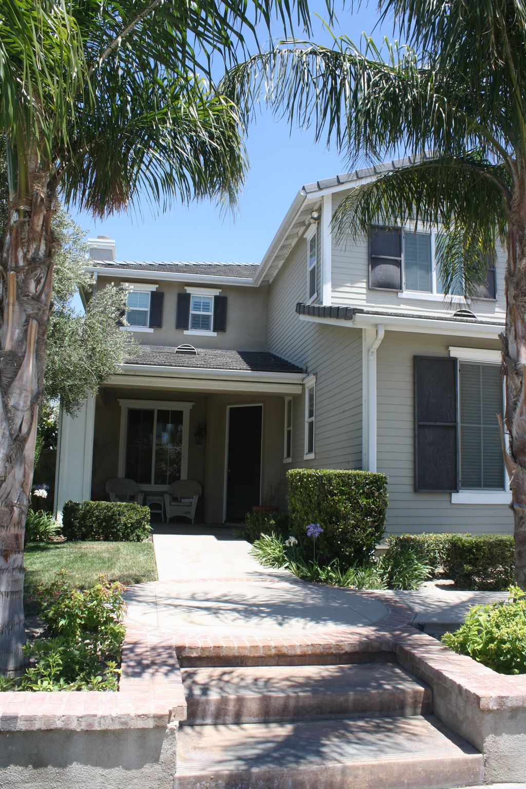 Former model home.  We closed escrow on this stand