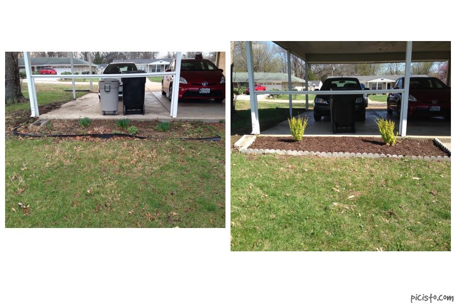 Before and after pic!