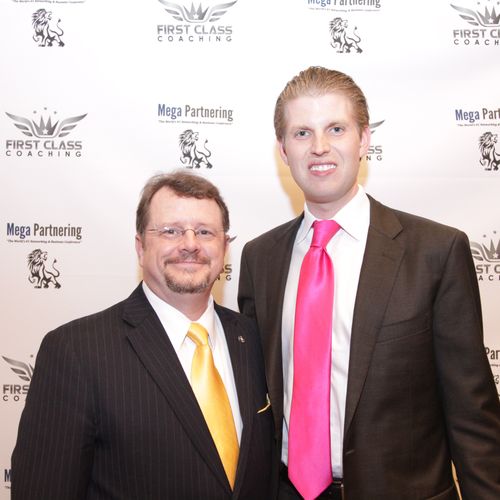 Tom Sheppard and Eric Trump (son of Donald Trump)