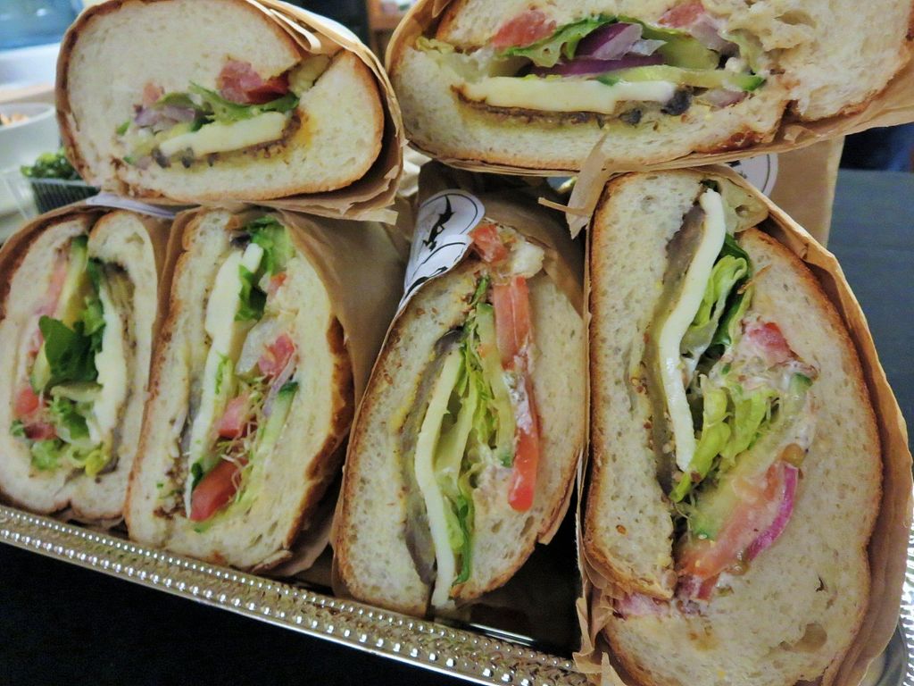 Vegetarian Sandwich on Fresh Baked Bread