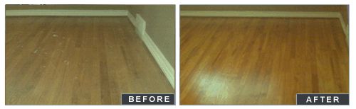 Gymnasium Refinishing Job