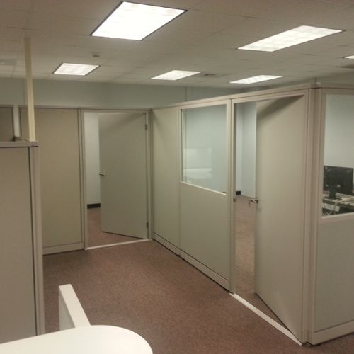 High Panel with Doors cubicle System's
