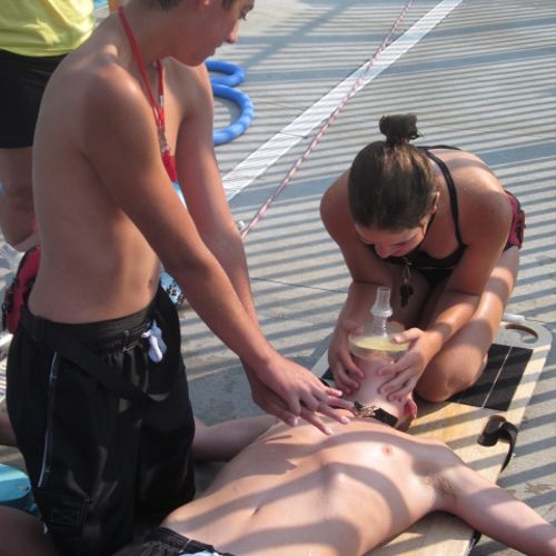 Lifeguards needing to be certified for the summer 