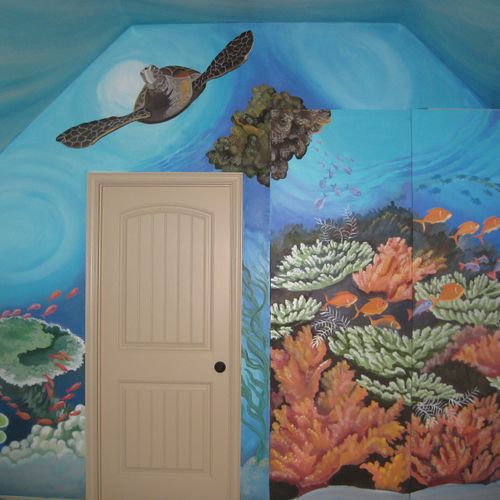 Under the sea play room