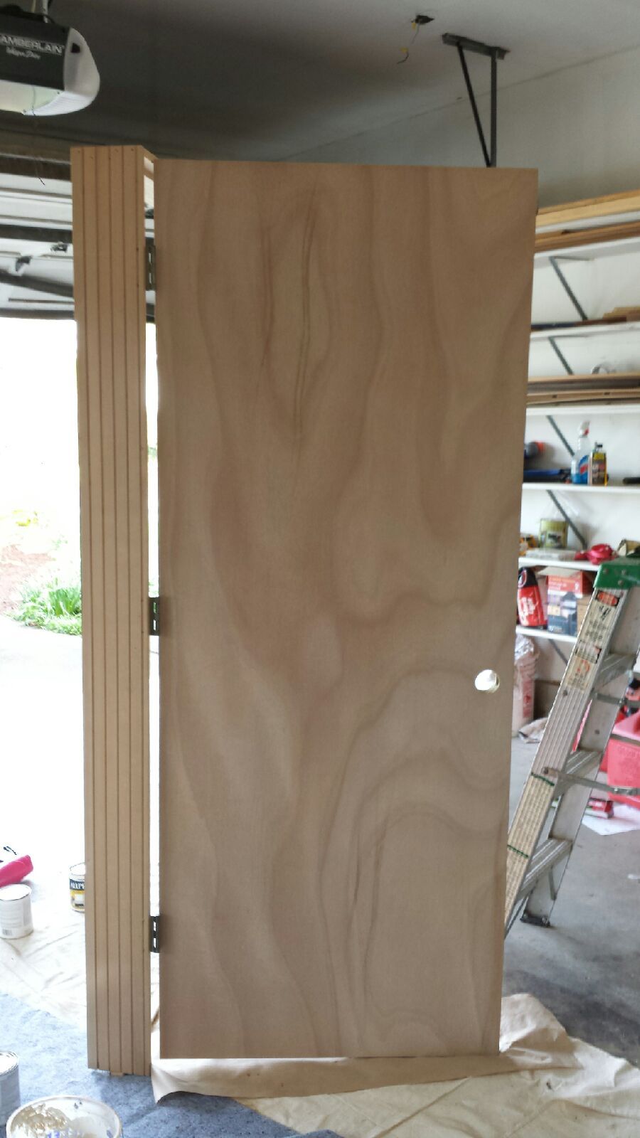 Door refinishing