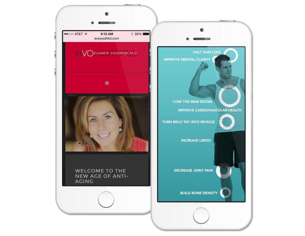 Mobile optimized, responsive design