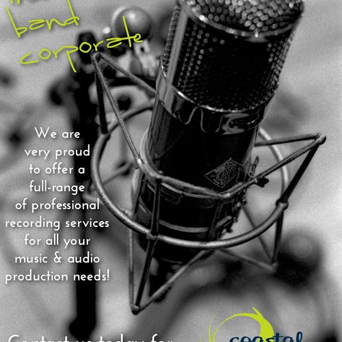 We offer Recording Services.
www.coastalmusicstudi