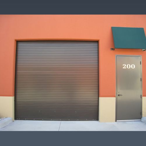 Commercial interior mounted Roll-Up Doors