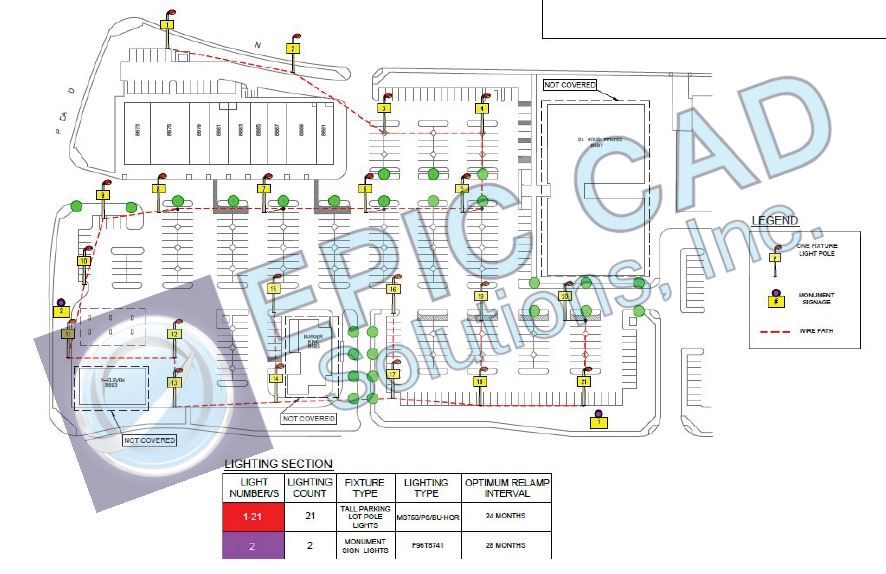 Property Lighting Map