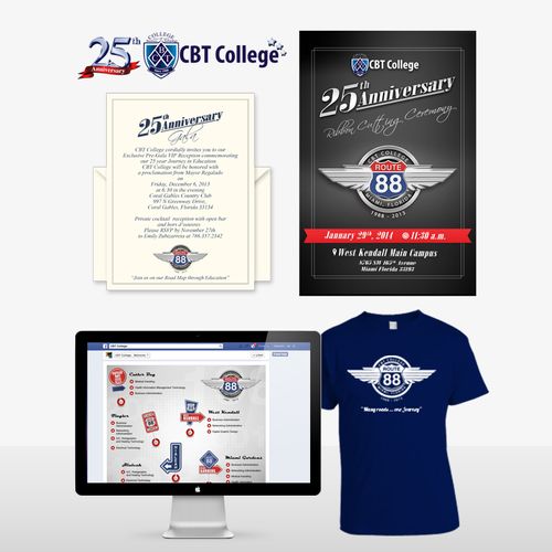 CBT College's 25th Anniversary Event Promotion and