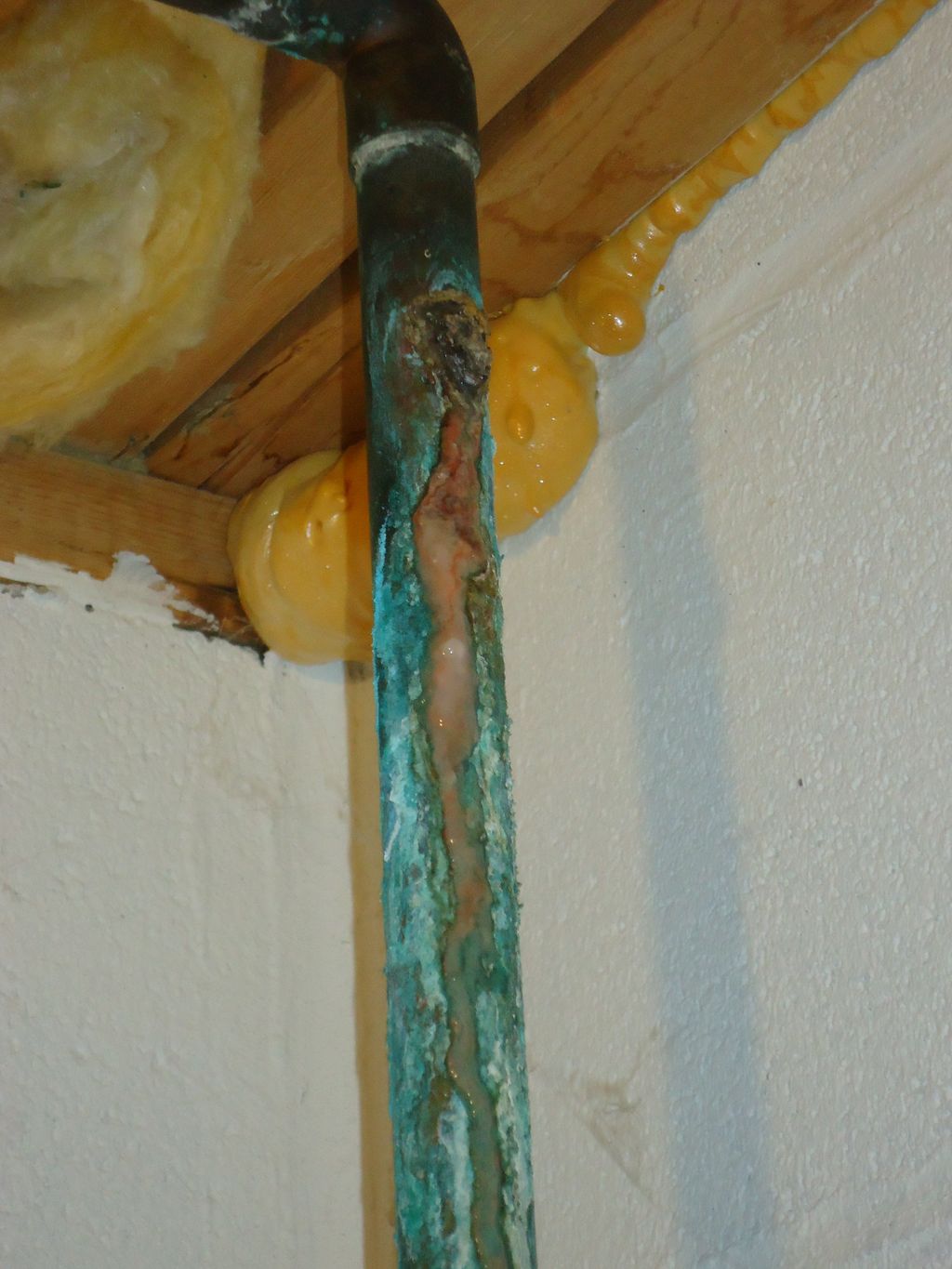 Pin hole leaks can lead to a lot of future damage.