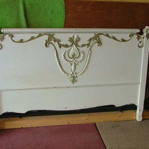 This was the headboard of the set.