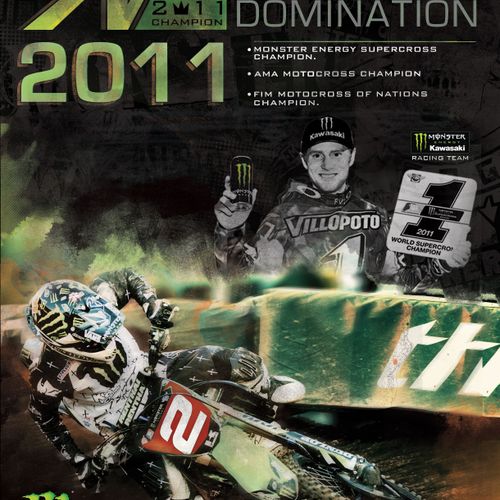 Monster Energy Supercross POS poster for national 
