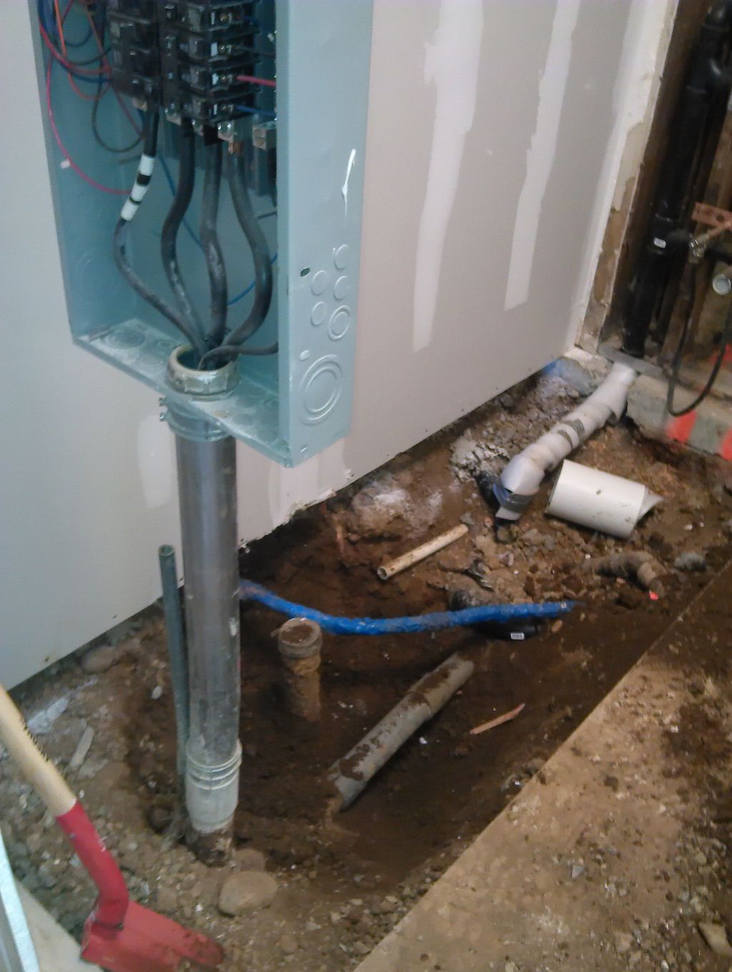 relocating a sub panel