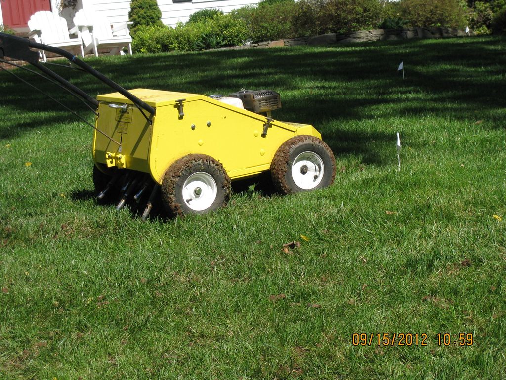 Core Aeration and Over seeding