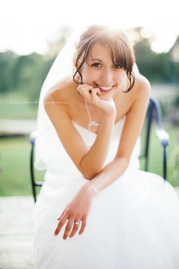 Bridal Portrait session at Grove City Country Club