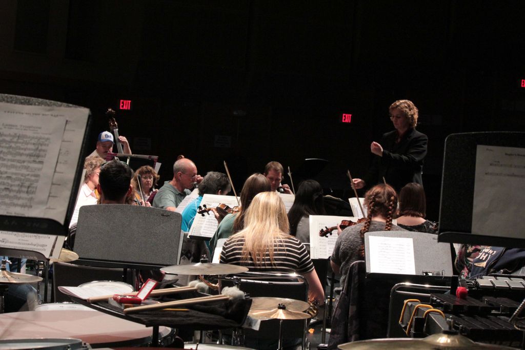 Ruby Mountain Symphony Rehearsal, April 2014