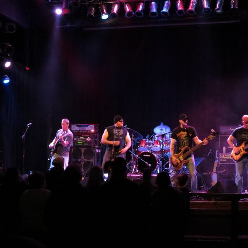 My band Core Zero playing at the Gothic Theater.