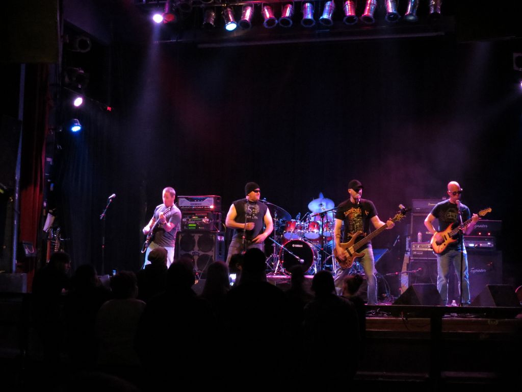 My band Core Zero playing at the Gothic Theater.