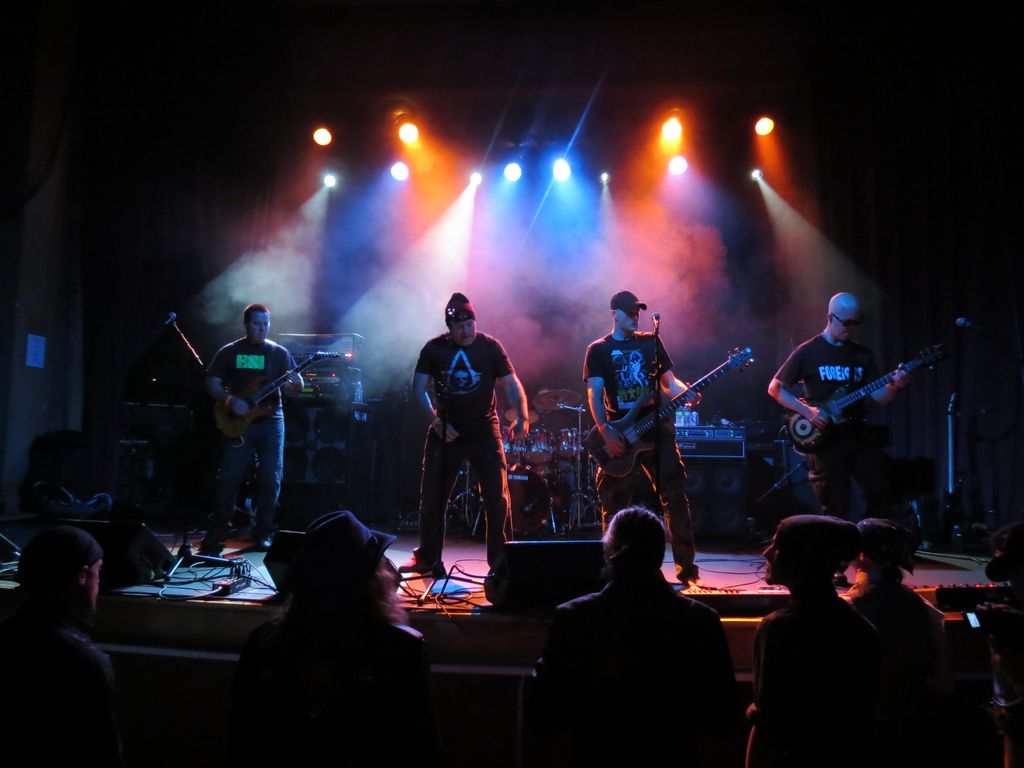 Core Zero playing at the Bluebird Theater.