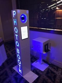 LED mini booth, lights to cater to your theme and 