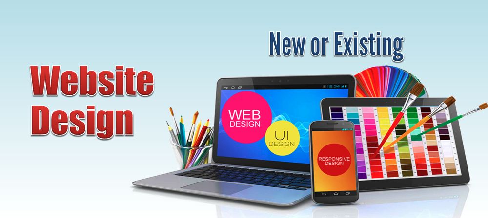 New or Existing website design creation & modifyin