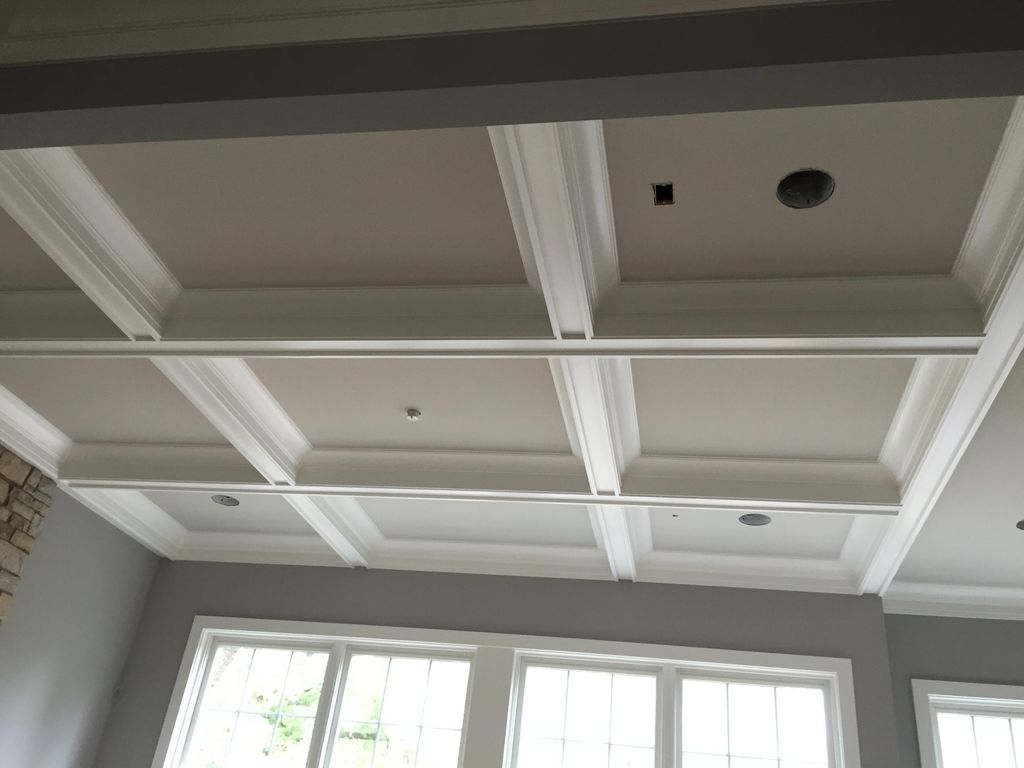Coffered ceiling