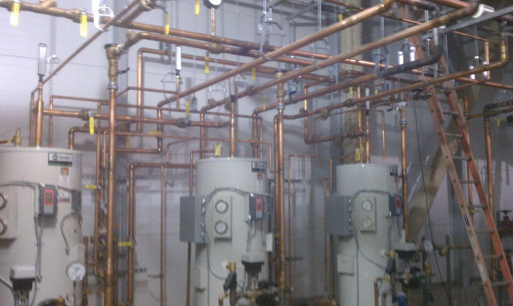 Water heaters that I installed 