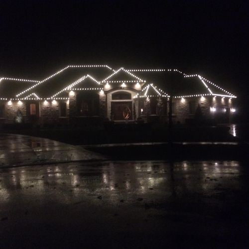 Warm White LED C9 Christmas Lights