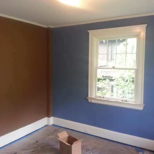More interior painting