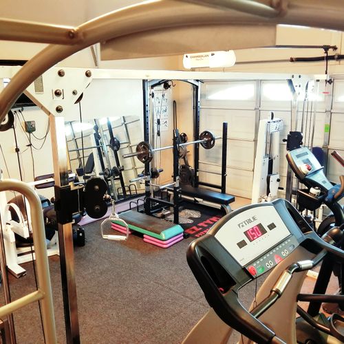 My private personal training gym