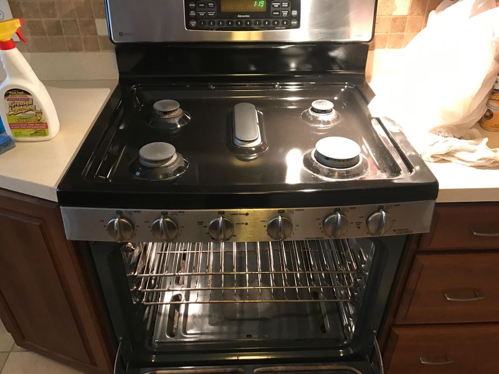 After cleaning
