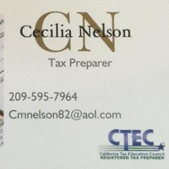 Cecilia Nelson Certified Tax Preparer