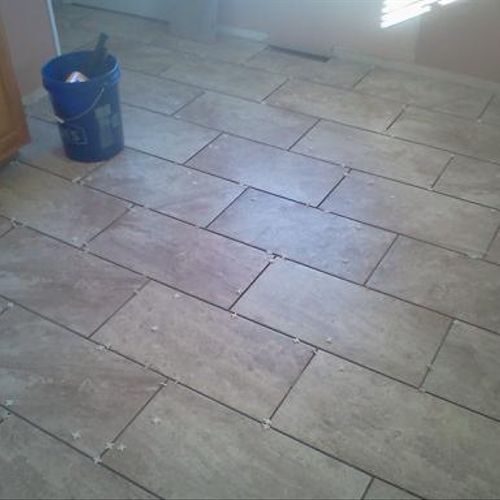 Almost done with new tile