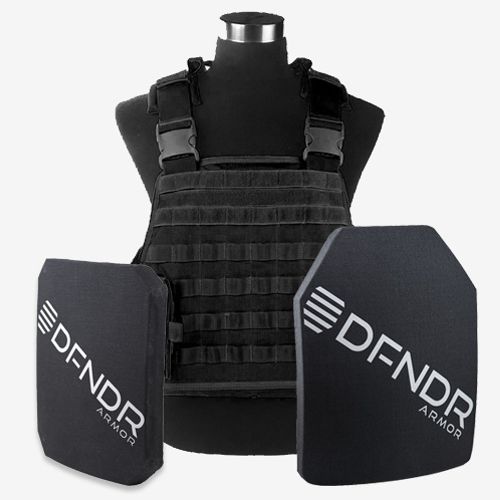 Branding Identity and web design for DFNDR armor.