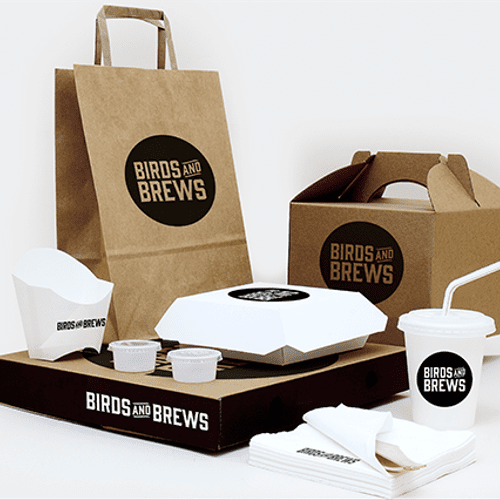 Design deliverables for Birds and Brews