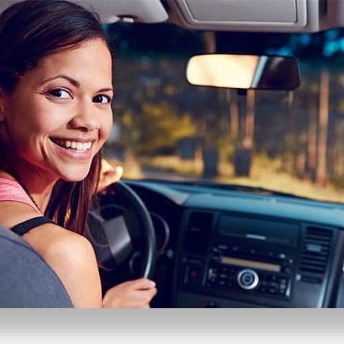 Behind-the-wheel lessons and DMV test services