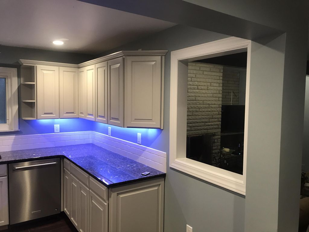 Created open concept for kitchen remodel