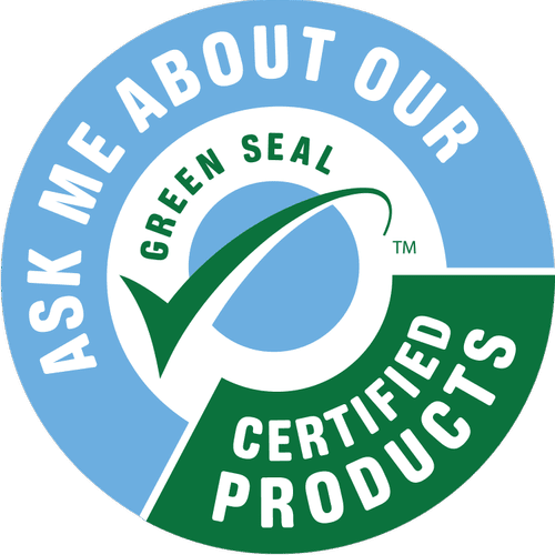 All our chemicals are Green Seal!