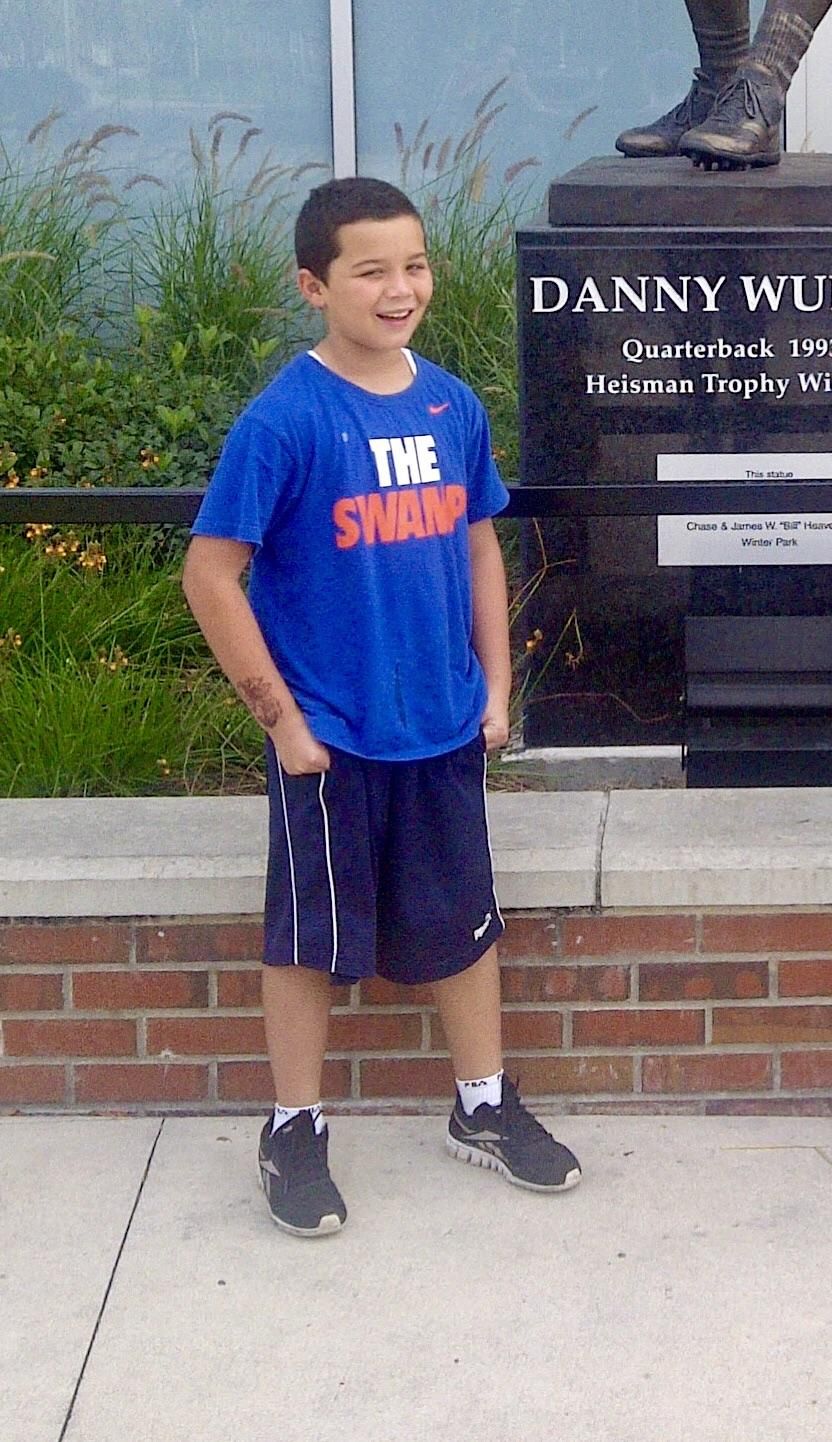 Andres started at 12