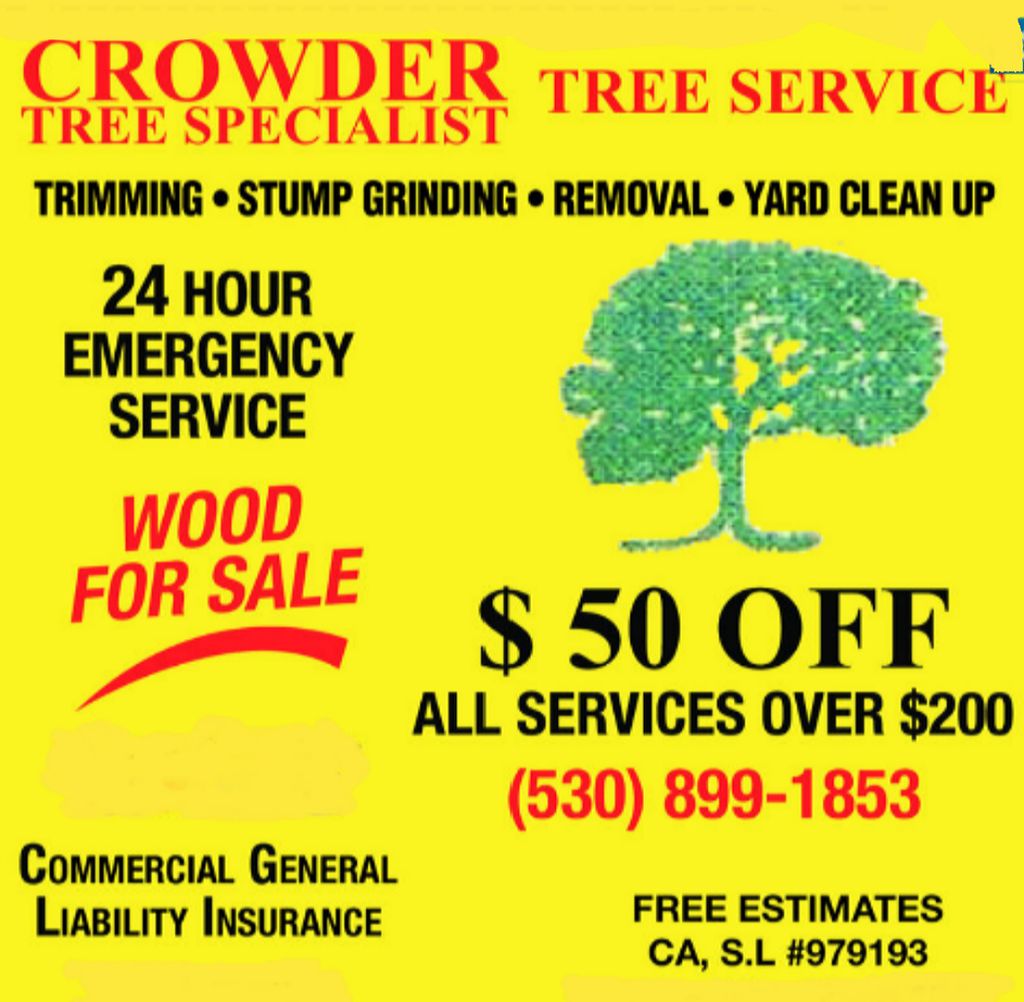 Crowder Tree Specialist/tree service