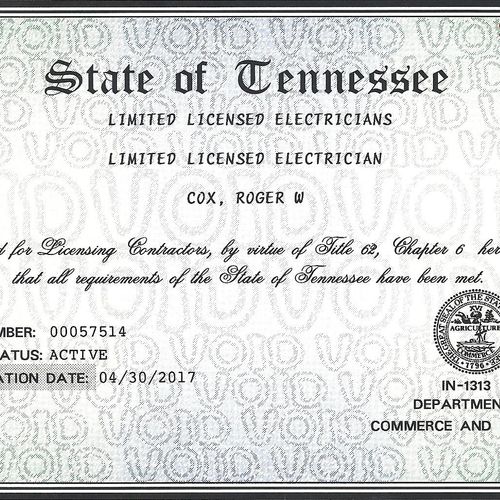 State License LLE