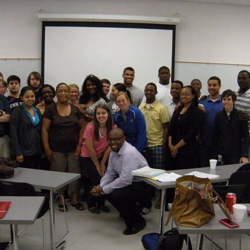 One of the classes I taught at University of Memph